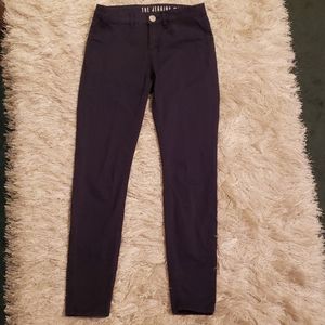 Dark blue jegging mid rise size 4.